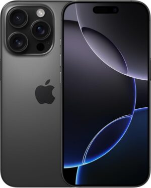 Apple iPhone 16 Pro 128GB Black Titanium Gloednieuw / Zonder Doos