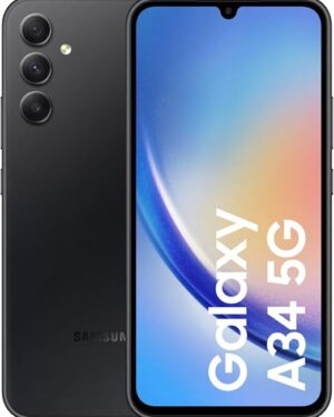 Samsung Galaxy A34 5G 128GB Awesome Graphite Gloednieuw / Open Box