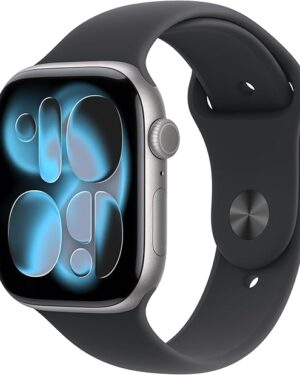 Apple Watch series 11 46mm Space Gray AL Black SB M/L CEL / Nieuwstaat