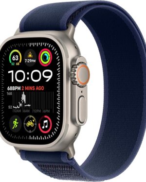 Apple Watch Ultra2 49mm Natural Titanium Blue TL (M/L)