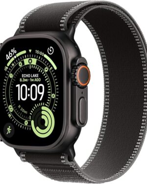 Apple Watch Ultra 3 Trail-Band 49mm Black Titanium/Charcoal M/L
